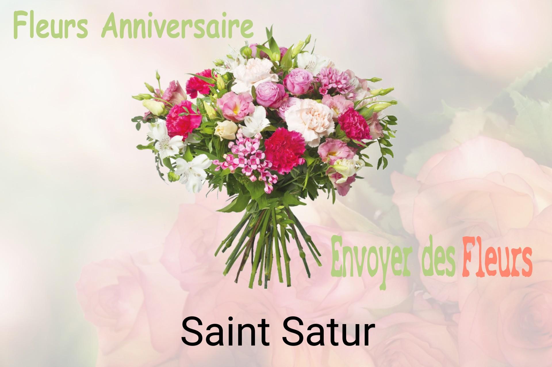 Bouquet de fleurs d’anniversaire livré à Saint-Satur